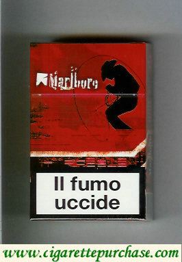 Marlboro King Size cigarettes collection design 2 hard box
